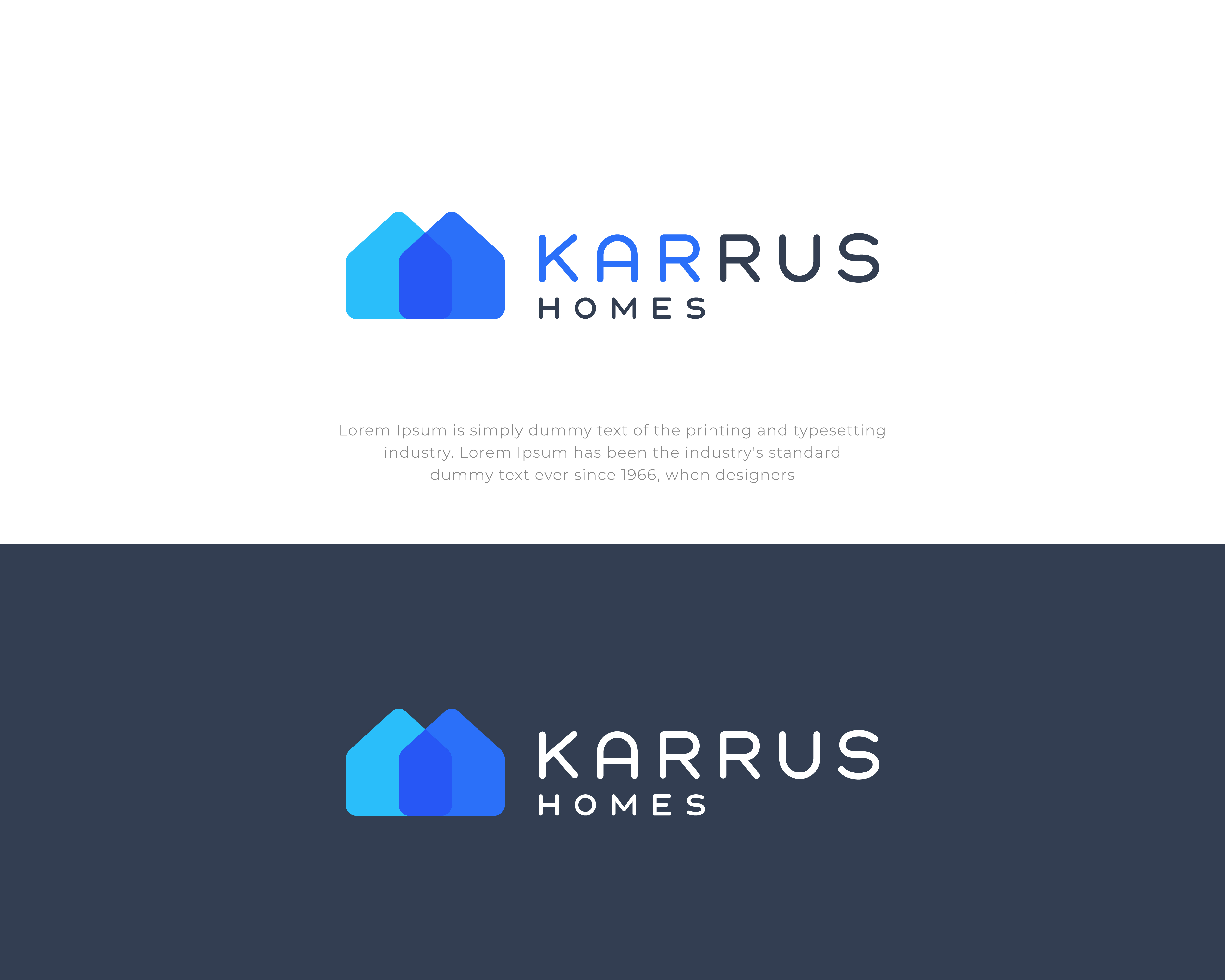 Logo Design by Logo Maker Zone for Karrus Homes | Design #37801770