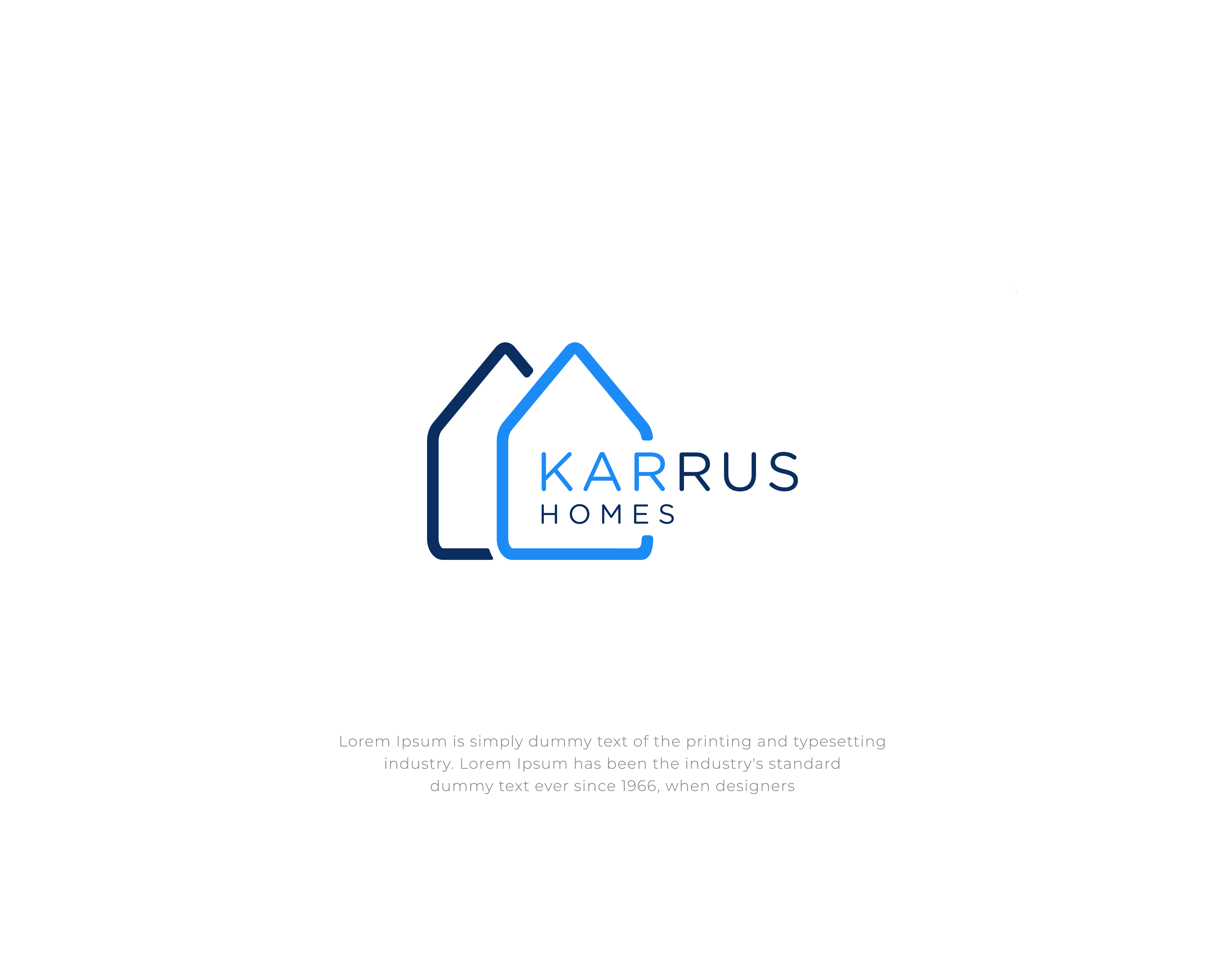Logo Design by Logo Maker Zone for Karrus Homes | Design #37801882