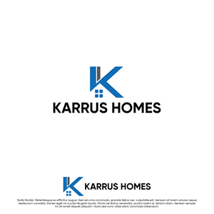 Logo Design by ScoreStriver for Karrus Homes | Design: #37790827