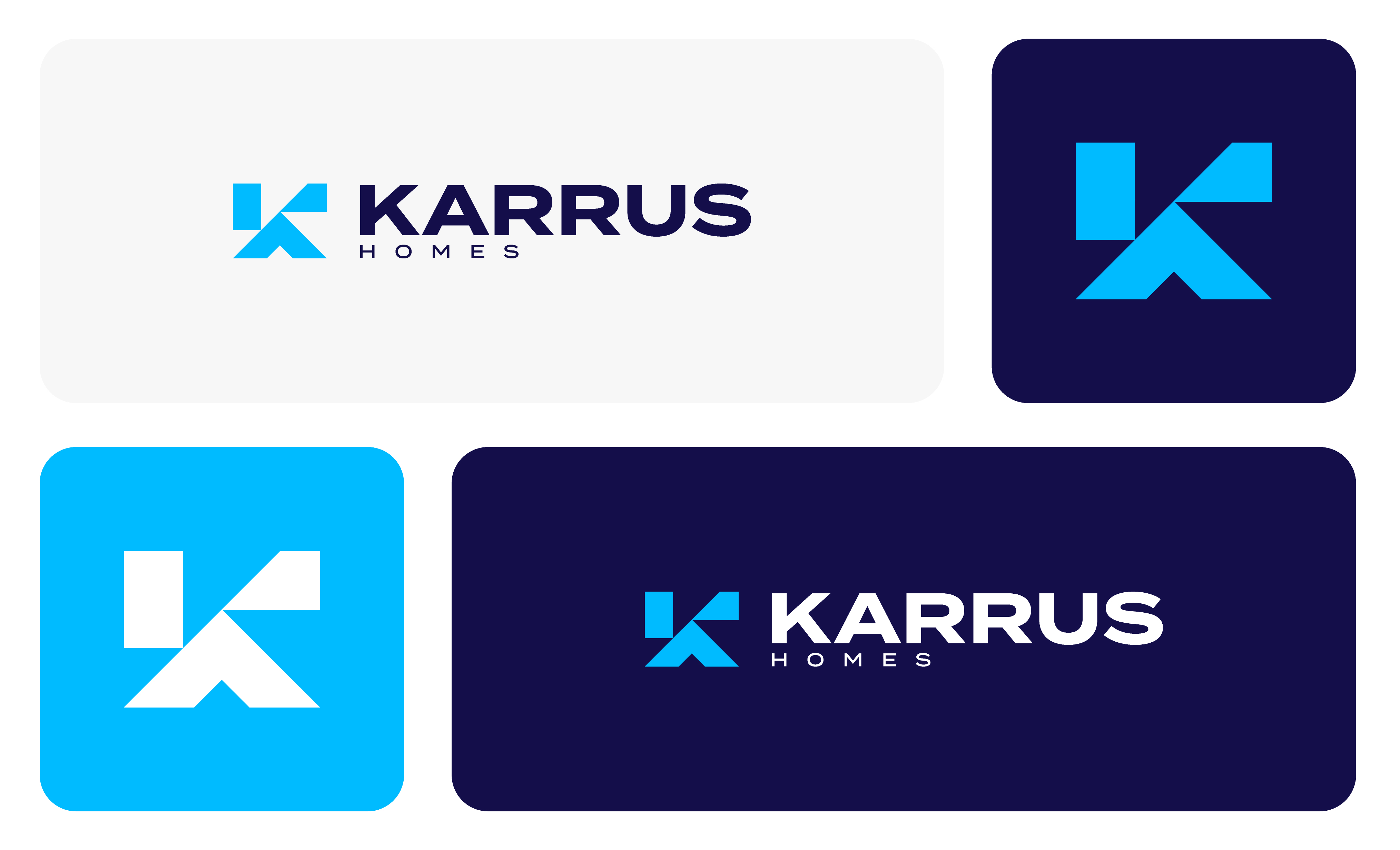 Logo Design by Tejas.28 for Karrus Homes | Design #37774664