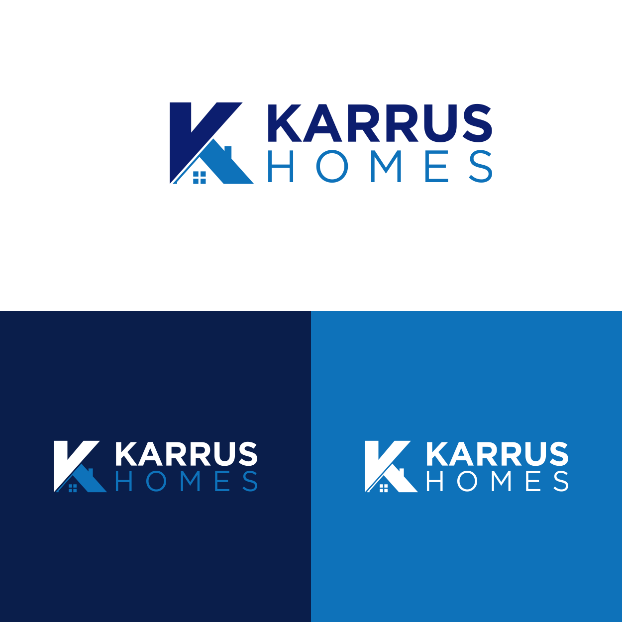 Logo Design by @Rijha for Karrus Homes | Design #37773282