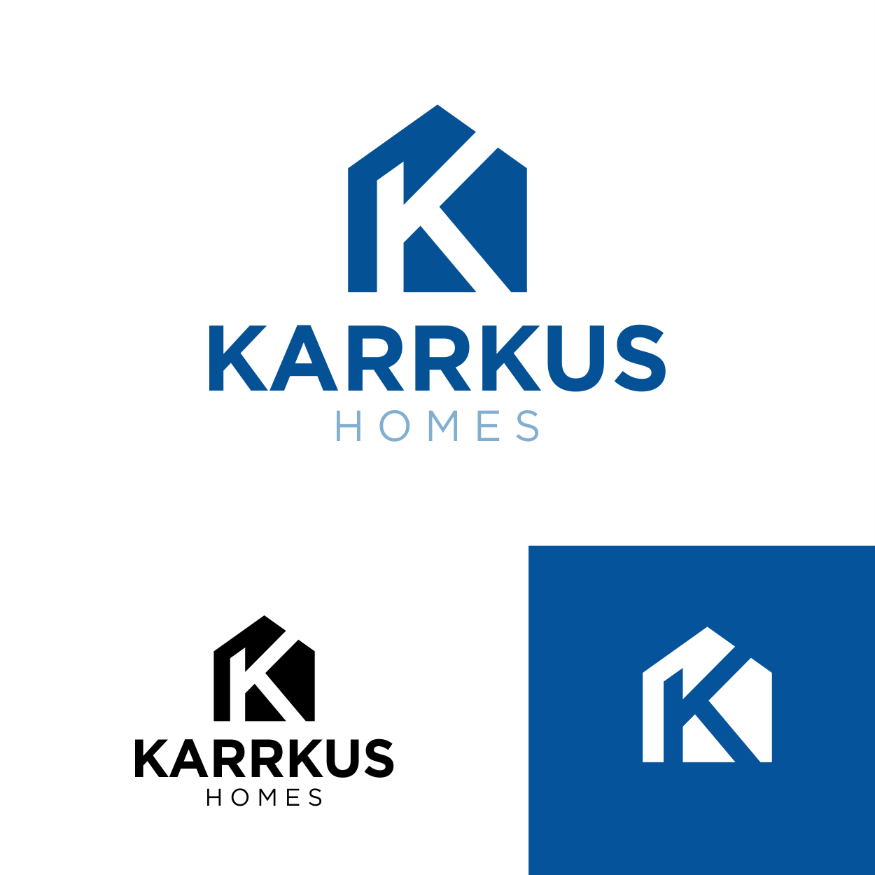 Logo Design by @Rijha for Karrus Homes | Design #37803581