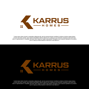 Logo Design by Nanas91 for Karrus Homes | Design: #37787554