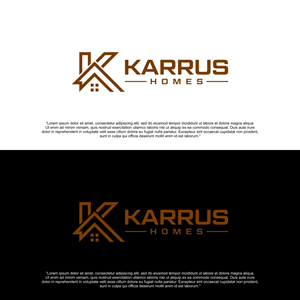Logo Design by Nanas91 for Karrus Homes | Design: #37787575