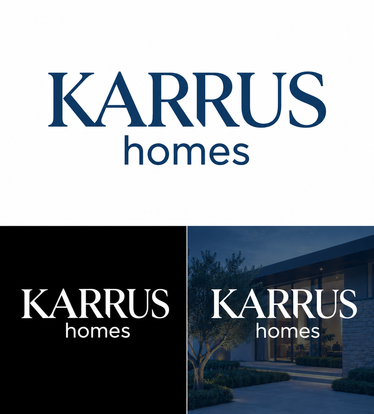 Logo Design by markume for Karrus Homes | Design #37790770