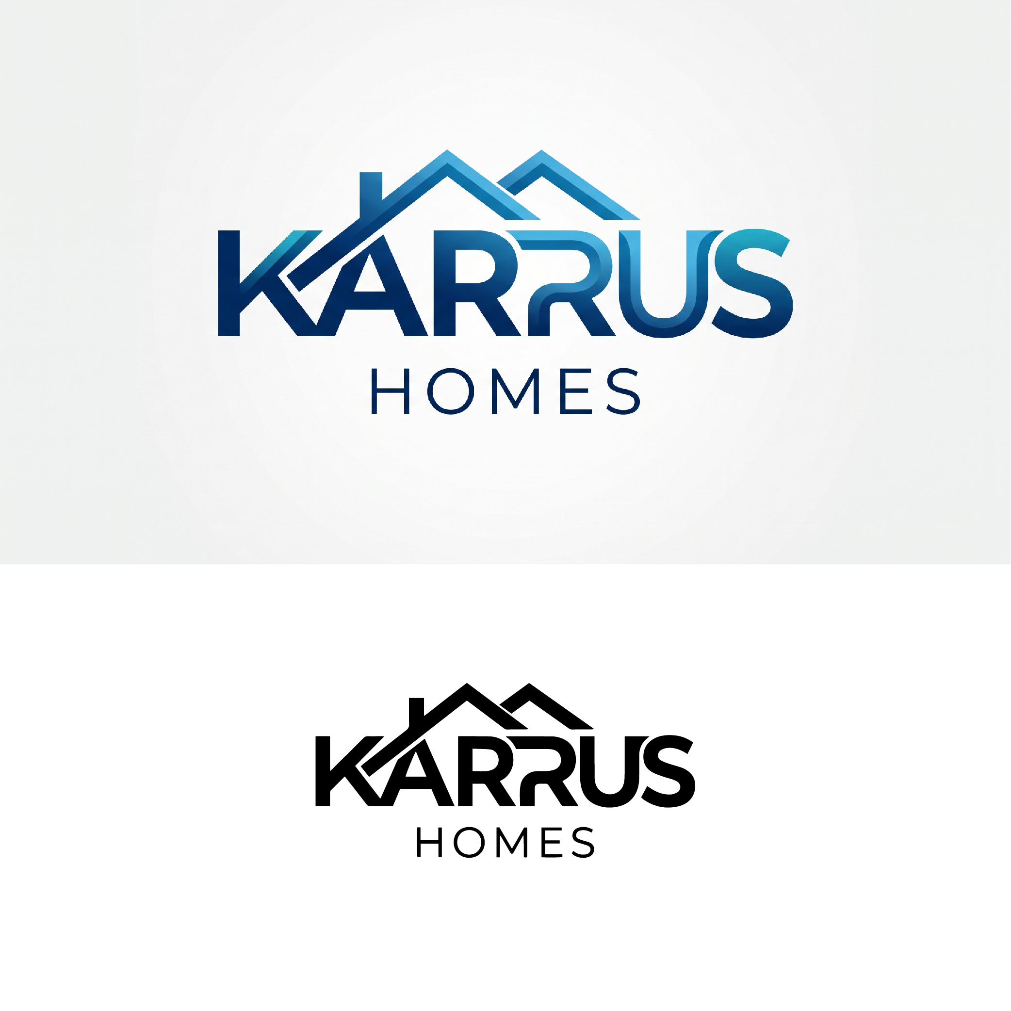 Logo Design by "Checkmate" for Karrus Homes | Design #37787846