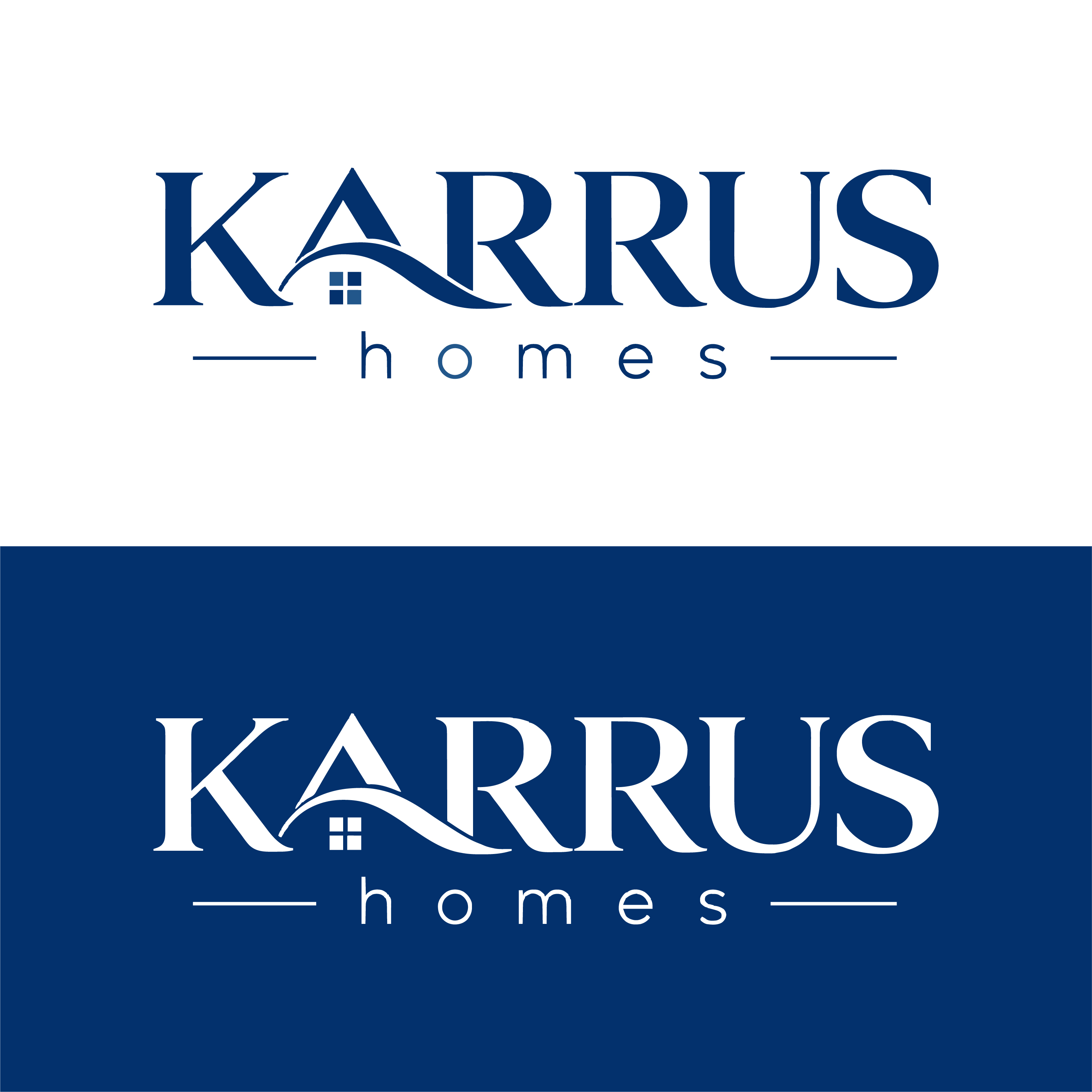 Logo Design by RowdyPixel for Karrus Homes | Design #37788254