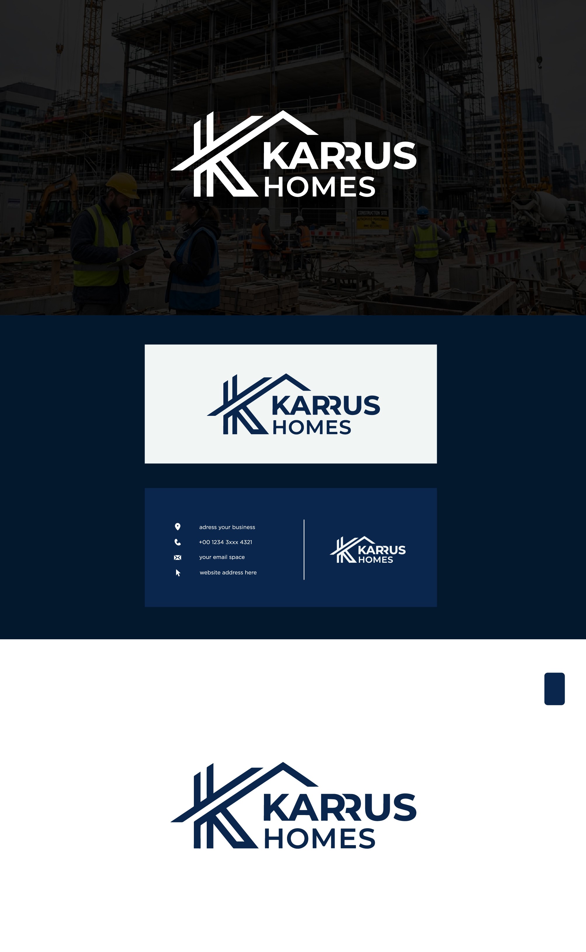 Logo Design by Annapoorna Design Co for Karrus Homes | Design #37789249