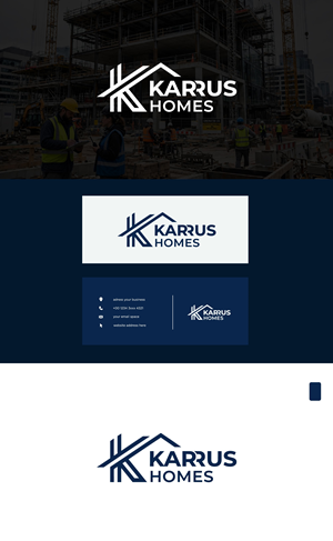 Logo Design by Annapoorna Design Co for Karrus Homes | Design: #37789249