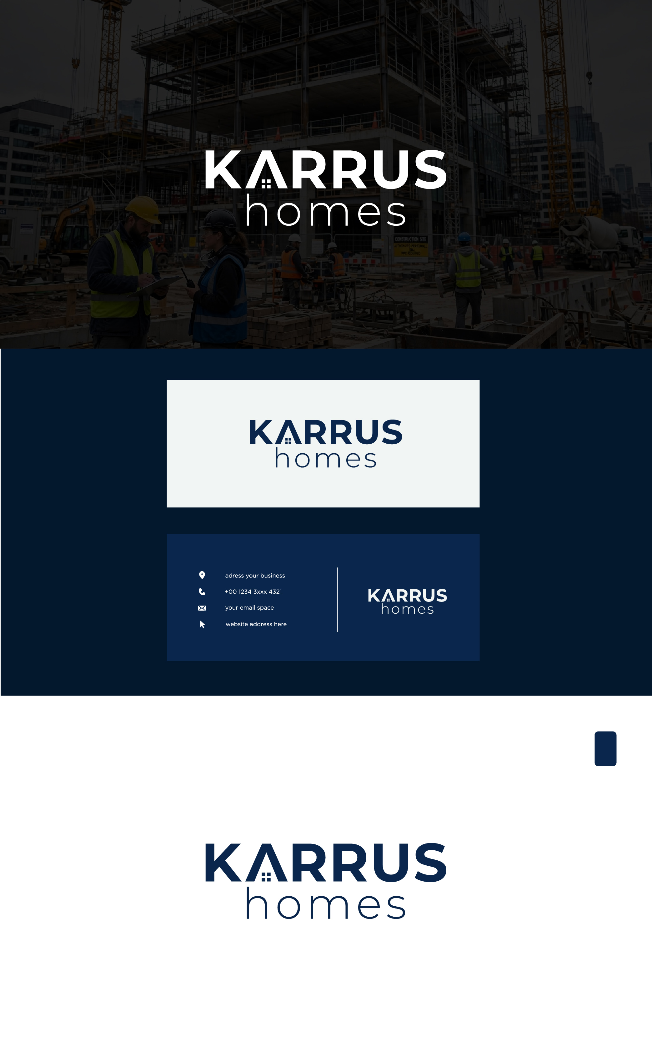 Logo Design by Annapoorna Design Co for Karrus Homes | Design #37789289