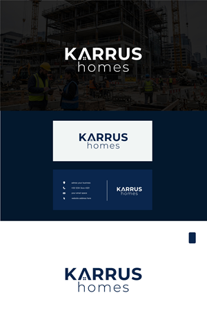 Logo Design by Annapoorna Design Co for Karrus Homes | Design: #37789289