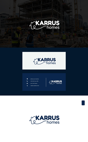 Logo Design by Annapoorna Design Co for Karrus Homes | Design: #37789291