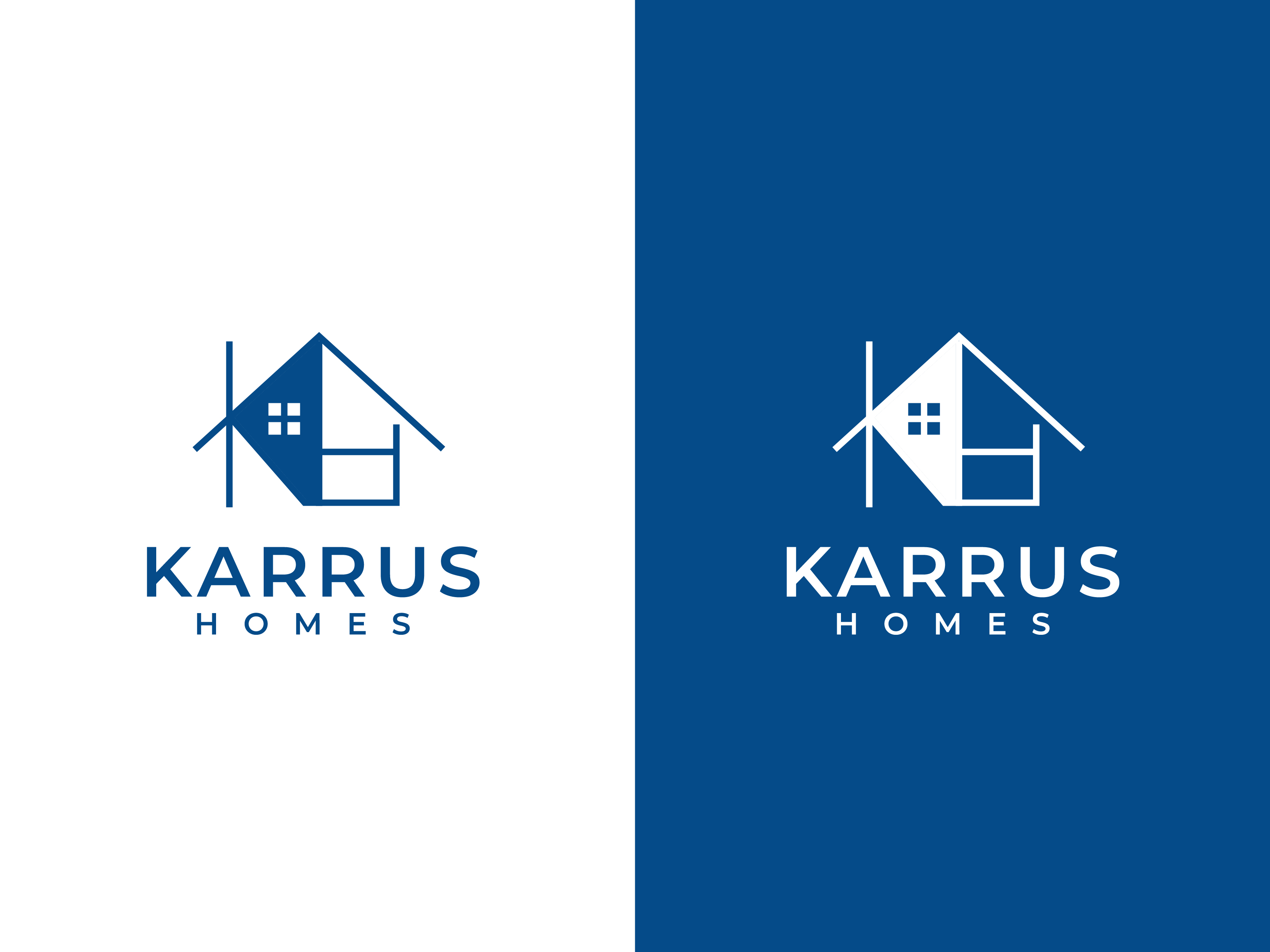 Logo Design by OmR786 for Karrus Homes | Design #37772547