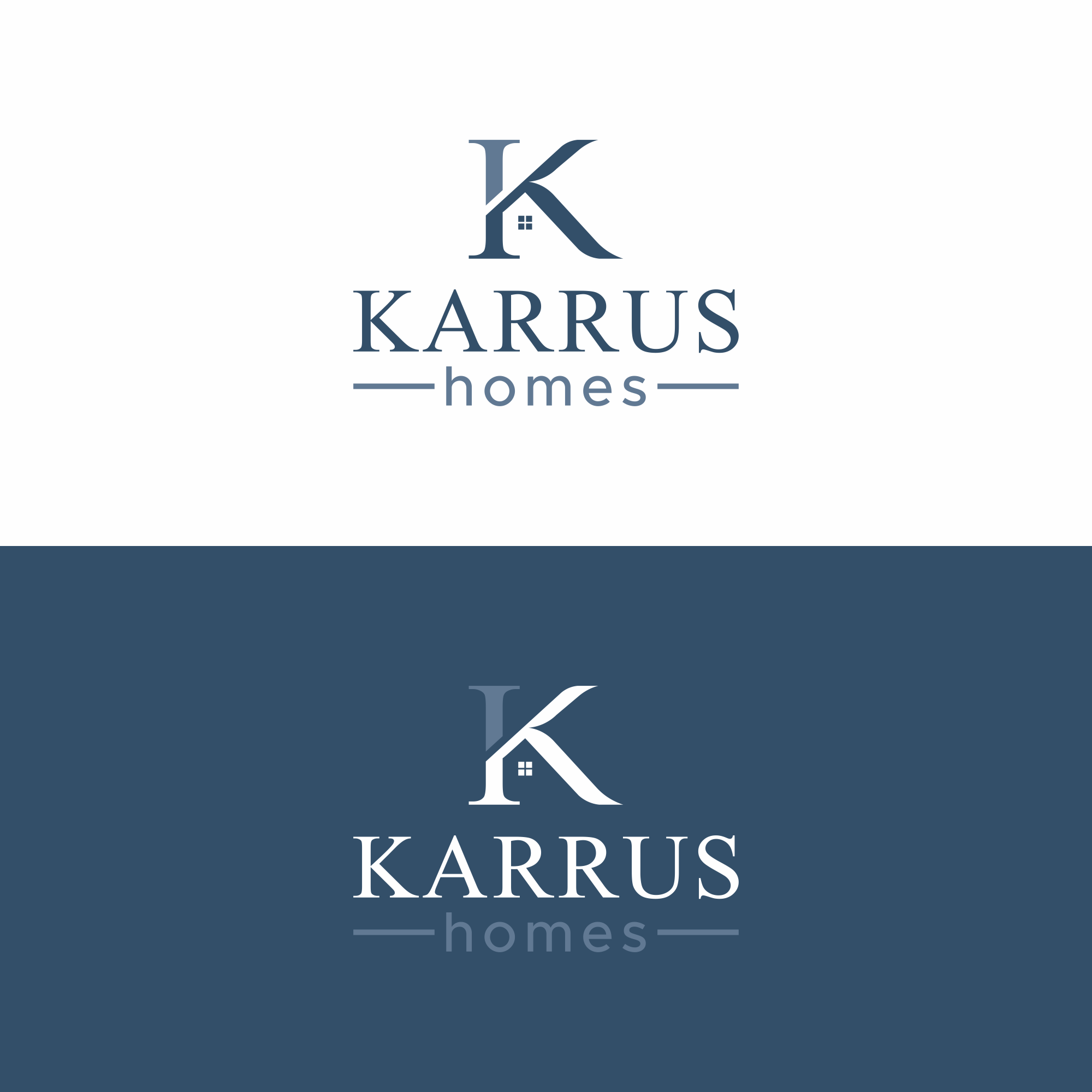 Logo Design by mas_fvad for Karrus Homes | Design #37772647