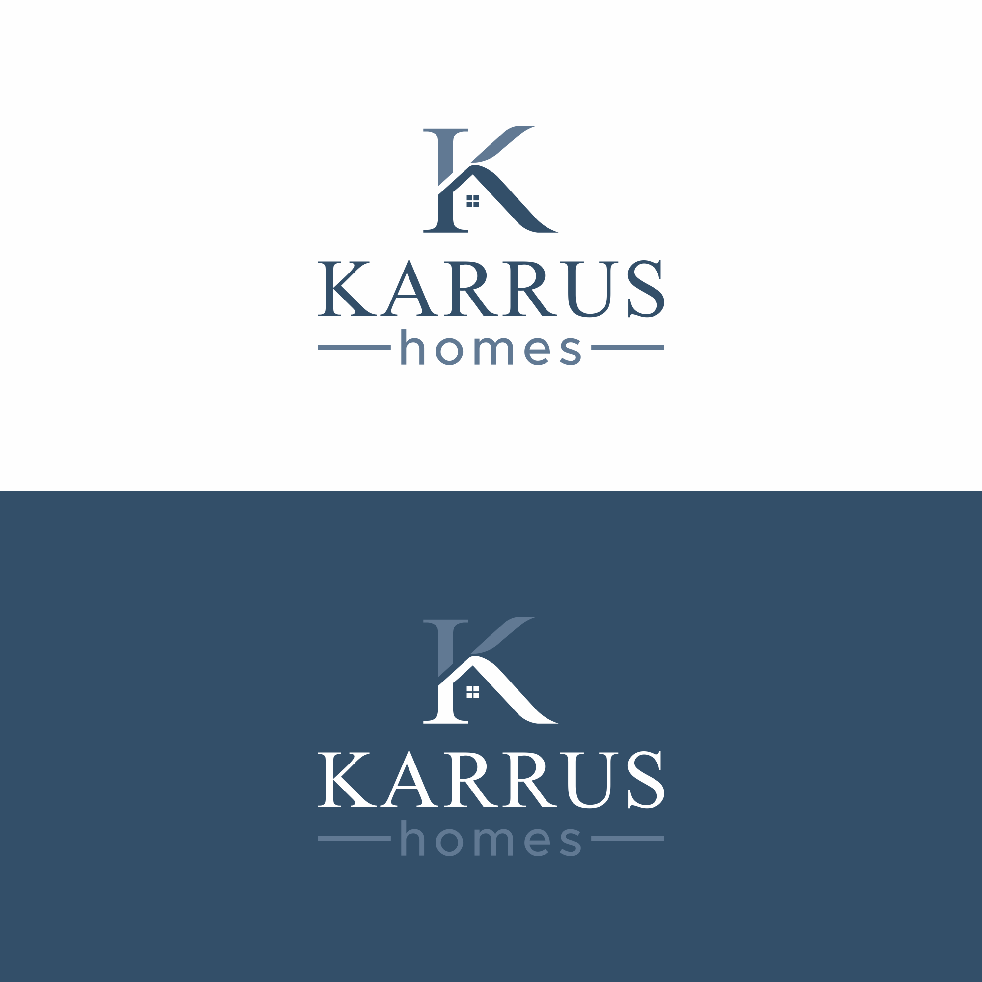Logo Design by mas_fvad for Karrus Homes | Design #37772653