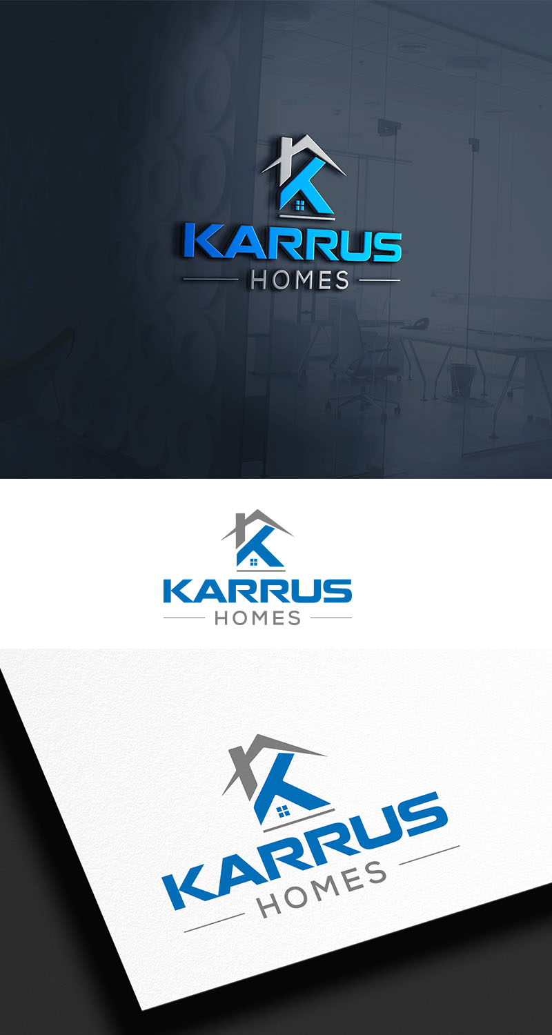 Logo Design by Z0omie99 for Karrus Homes | Design #37772063
