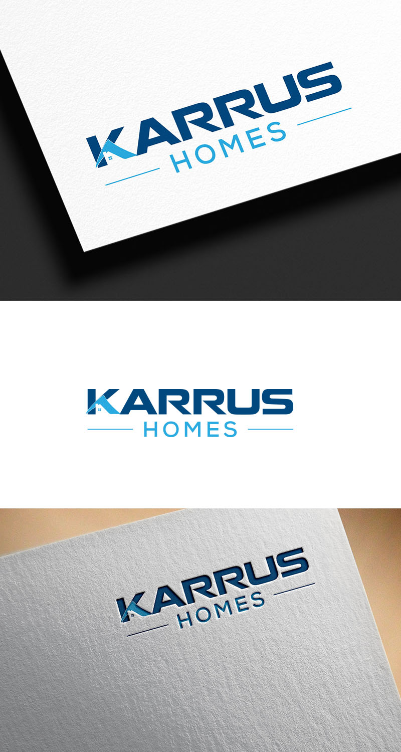 Logo Design by Z0omie99 for Karrus Homes | Design #37772064