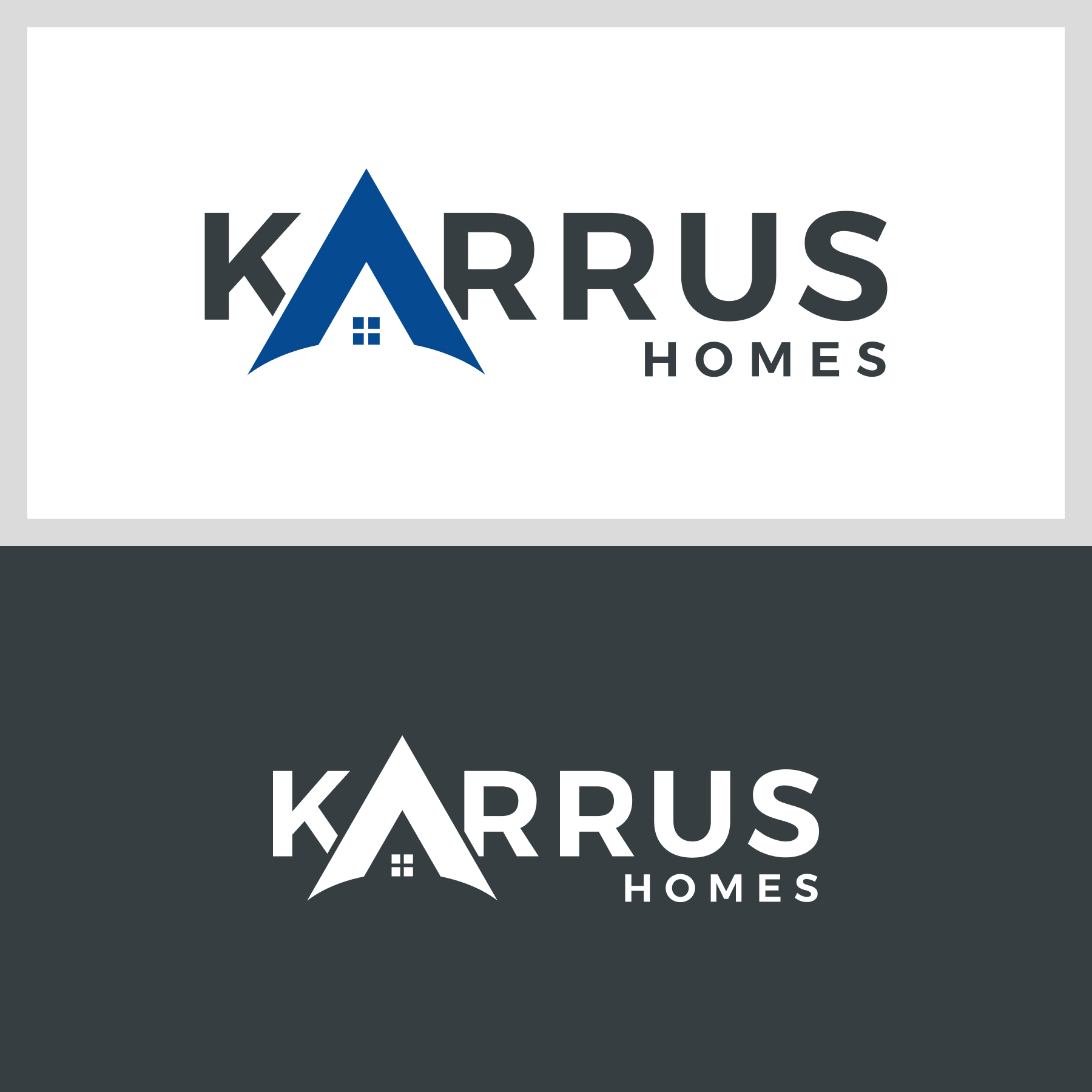 Logo Design by Latika M. for Karrus Homes | Design #37792696