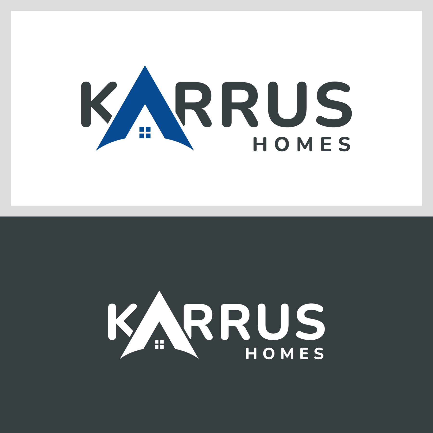 Logo Design by Latika M. for Karrus Homes | Design #37792697