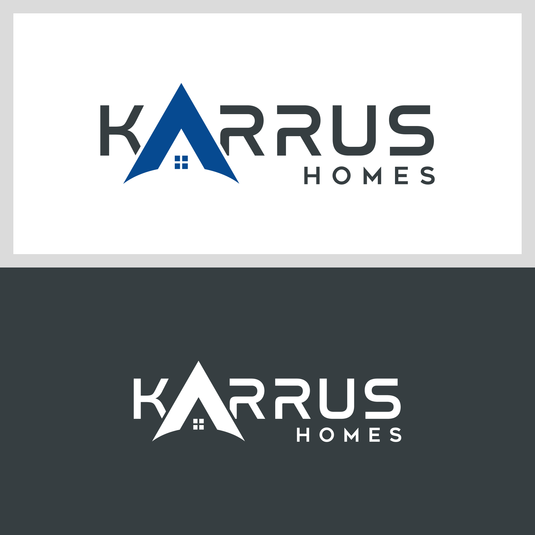 Logo Design by Latika M. for Karrus Homes | Design #37792698