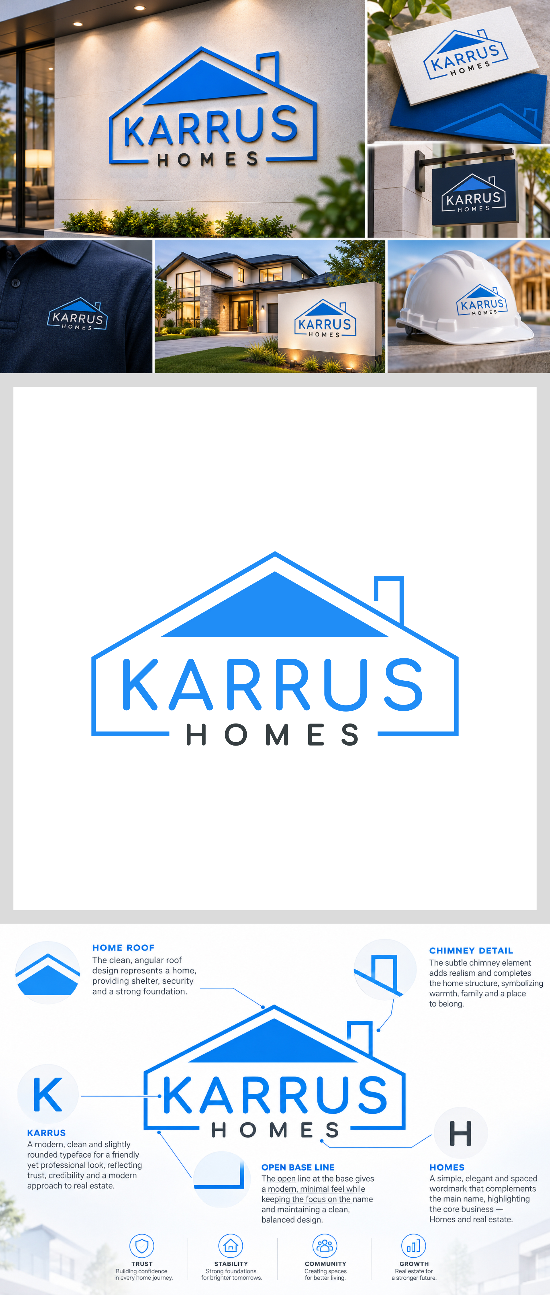 Logo-Design von Latika M. für Karrus Homes | Design #37803840