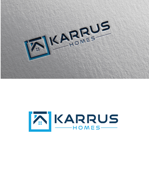 Logo Design by Dezign frd for Karrus Homes | Design: #37776097