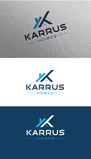 Logo Design by Dezign frd for Karrus Homes | Design: #37800081