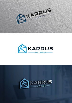 Logo Design by Dezign frd for Karrus Homes | Design: #37800927