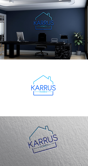 Logo Design by Dezign frd for Karrus Homes | Design: #37803226