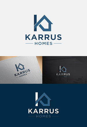 Logo Design by Sj.A for Karrus Homes | Design: #37774314