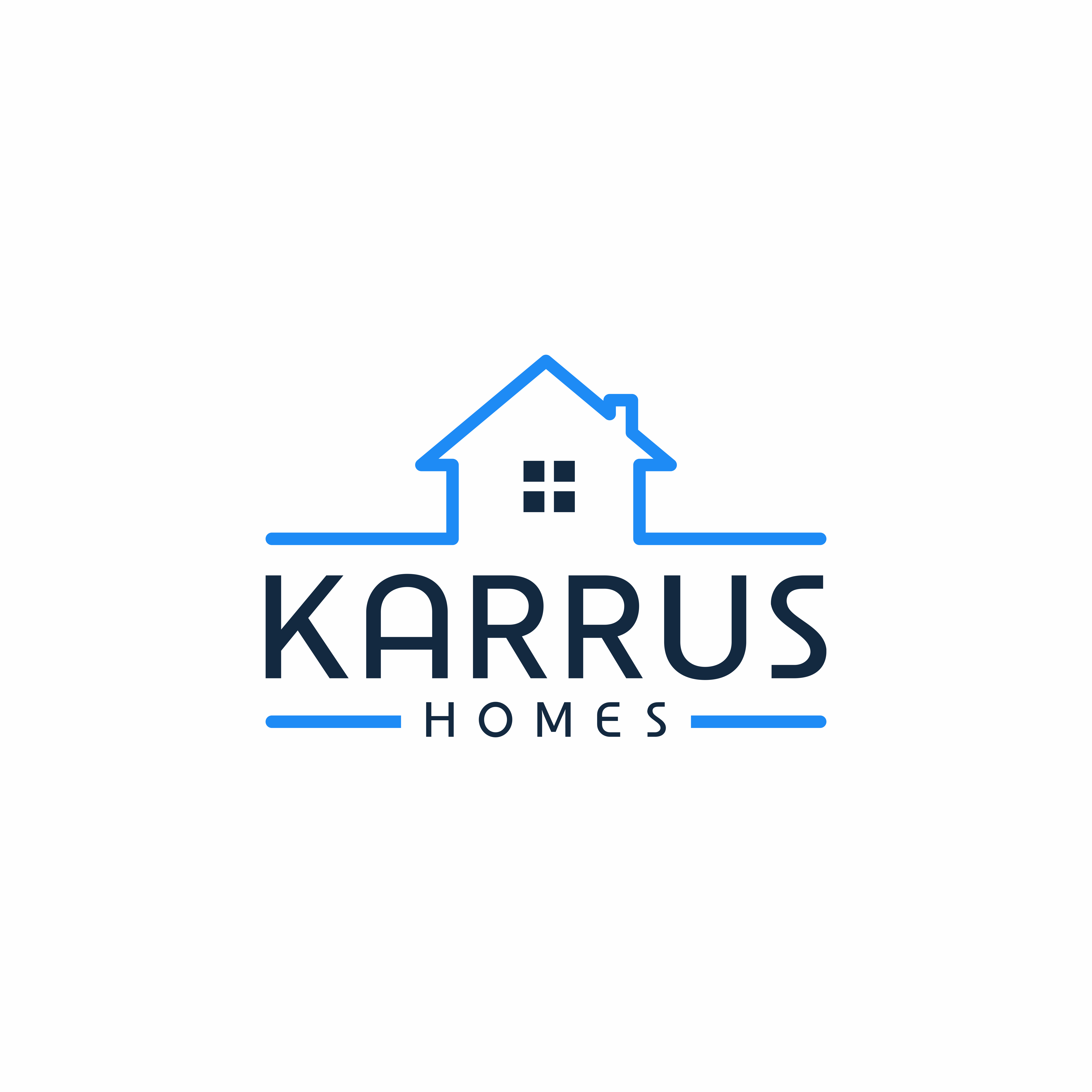 Logo Design by weyBee for Karrus Homes | Design #37800920