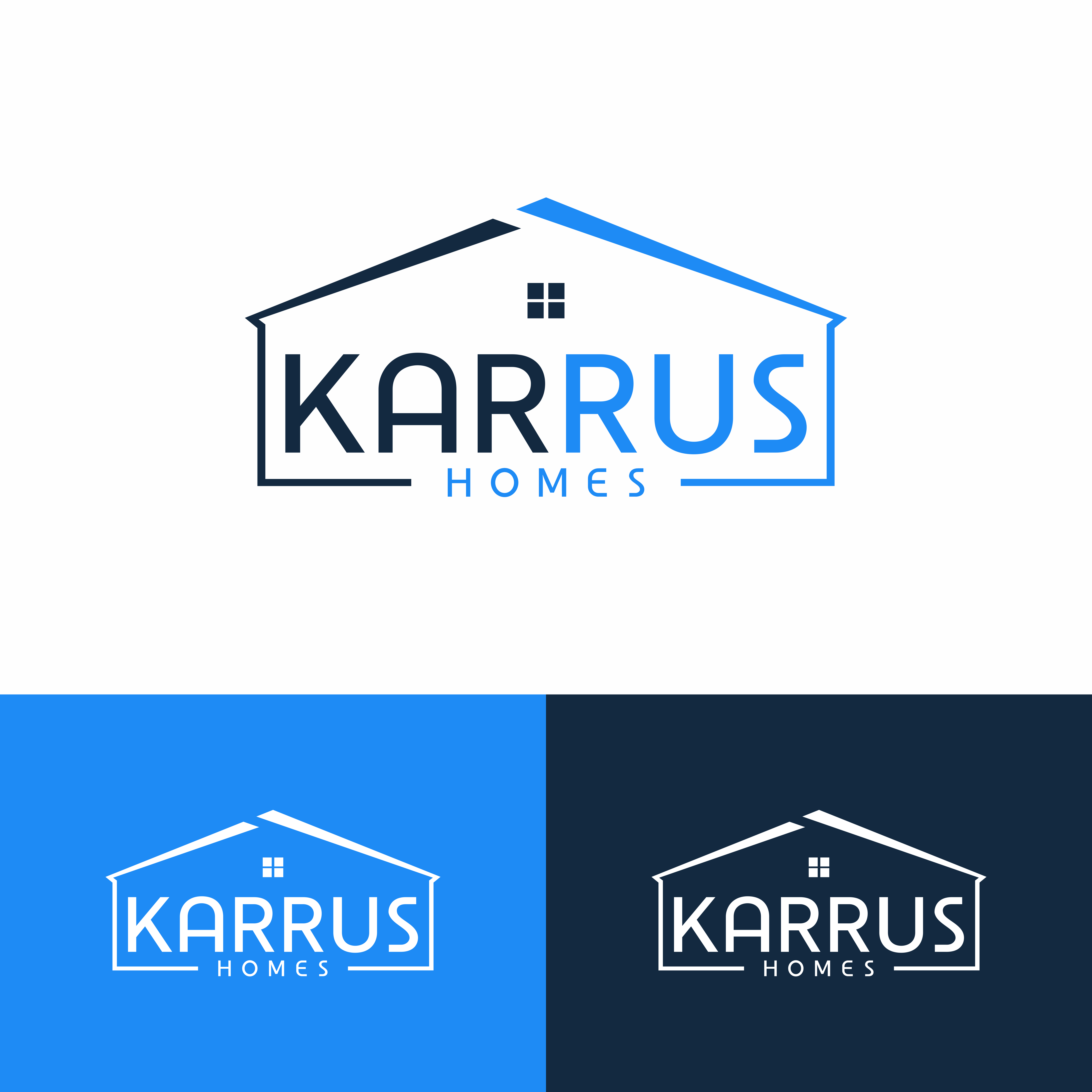 Logo Design by weyBee for Karrus Homes | Design #37801178