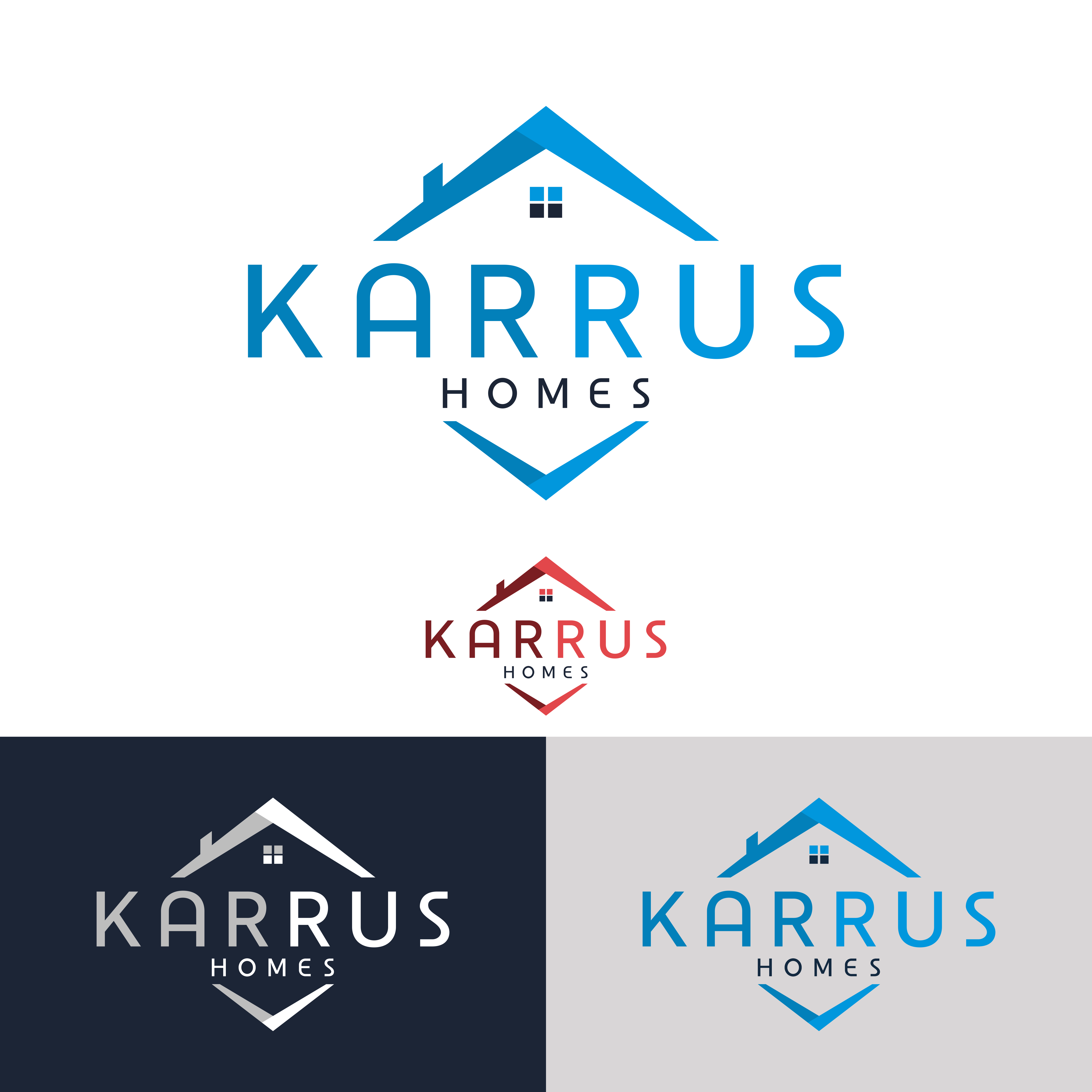Logo Design by weyBee for Karrus Homes | Design #37801468