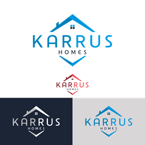 Logo Design by weyBee for Karrus Homes | Design: #37801468