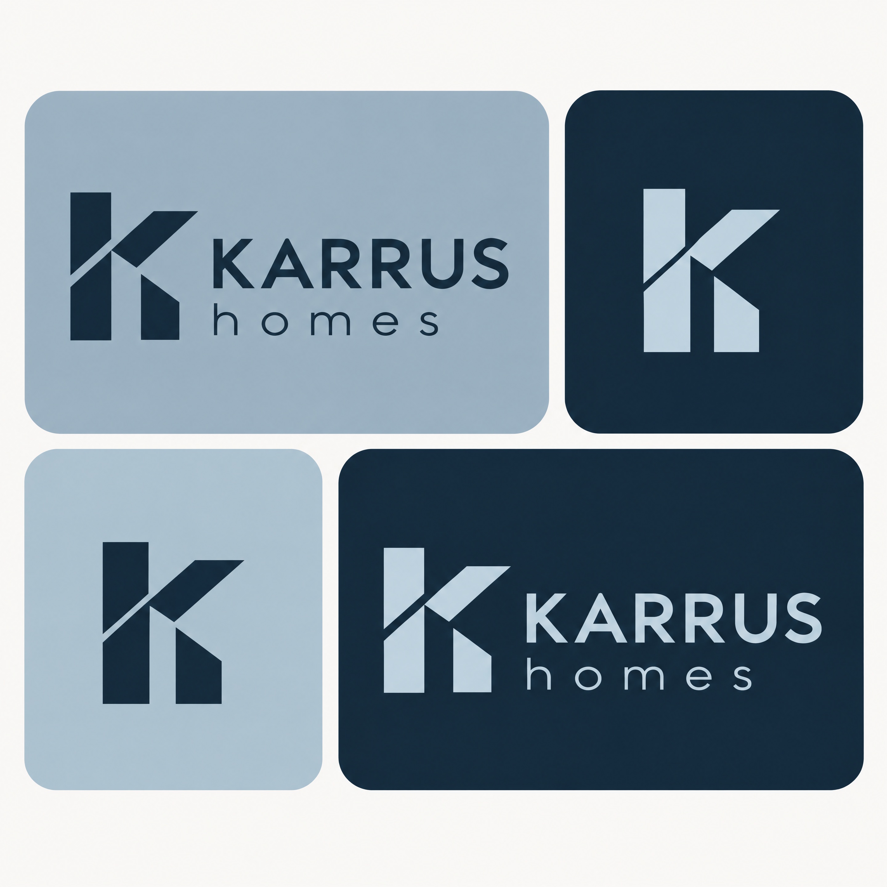 Logo Design by GreenBoys for Karrus Homes | Design #37772880