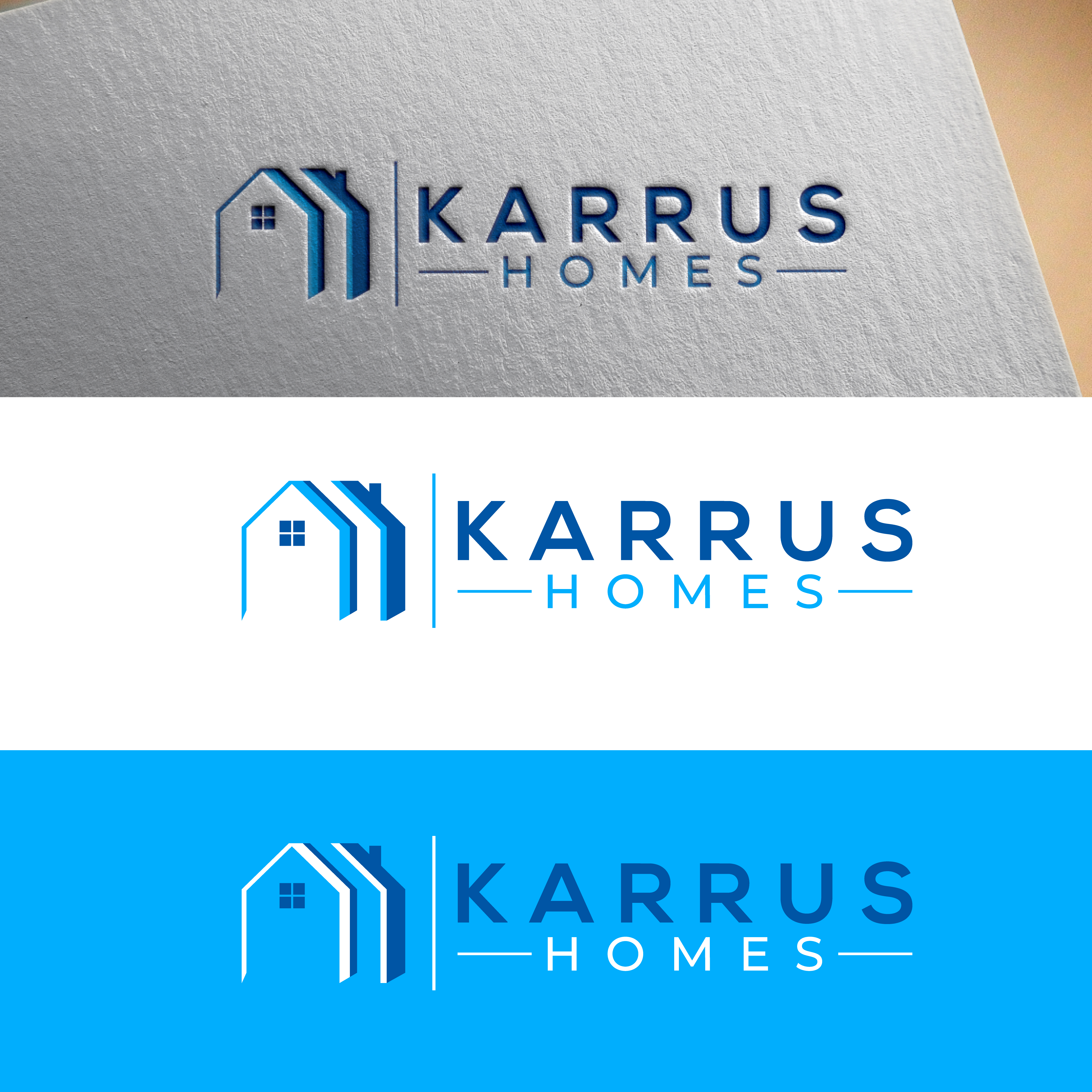 Logo Design by Amelia_Anderson for Karrus Homes | Design #37793781