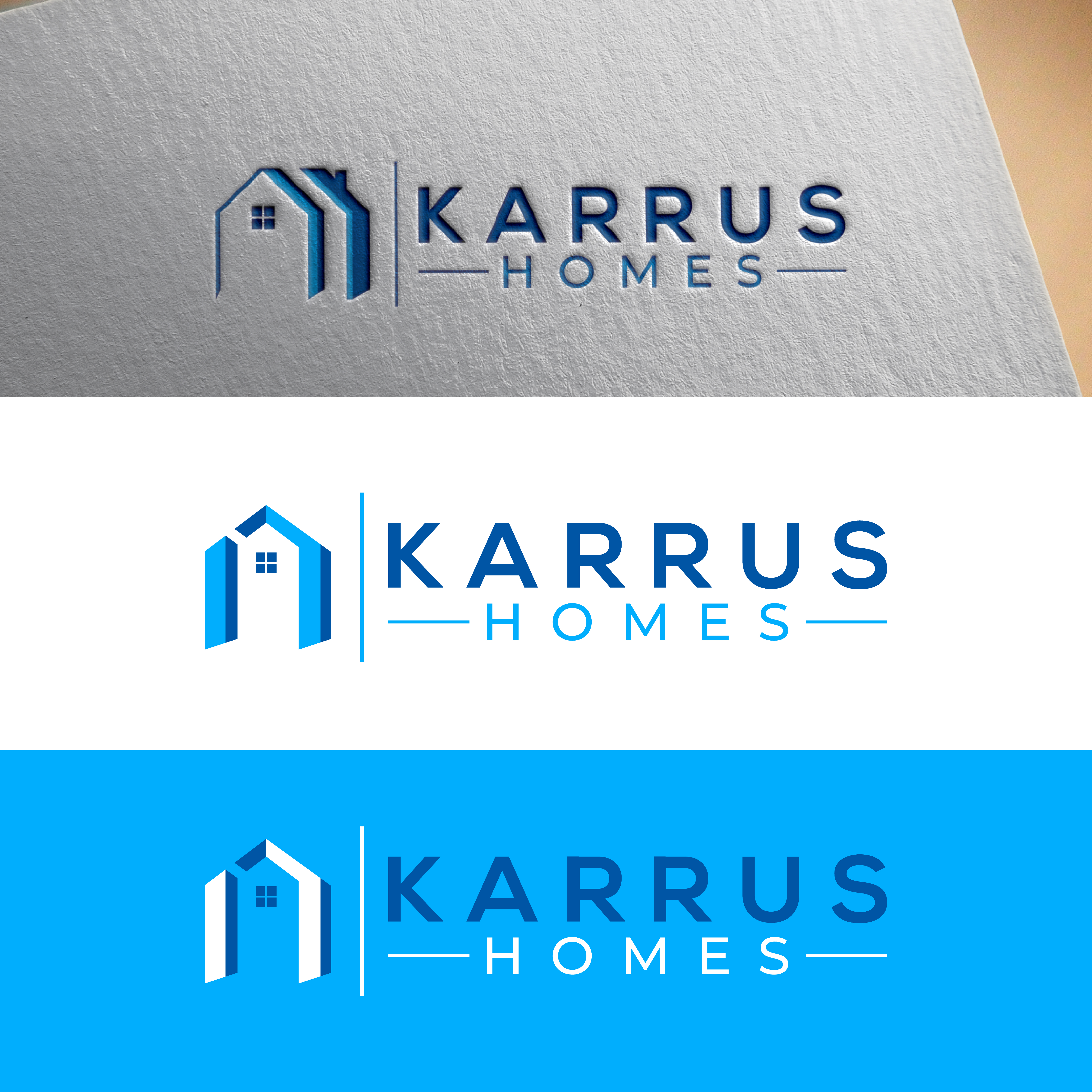Logo Design by Amelia_Anderson for Karrus Homes | Design #37793782