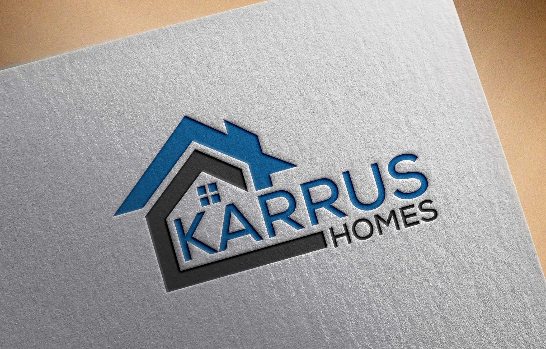 Logo Design by TrueFind for Karrus Homes | Design #37775471