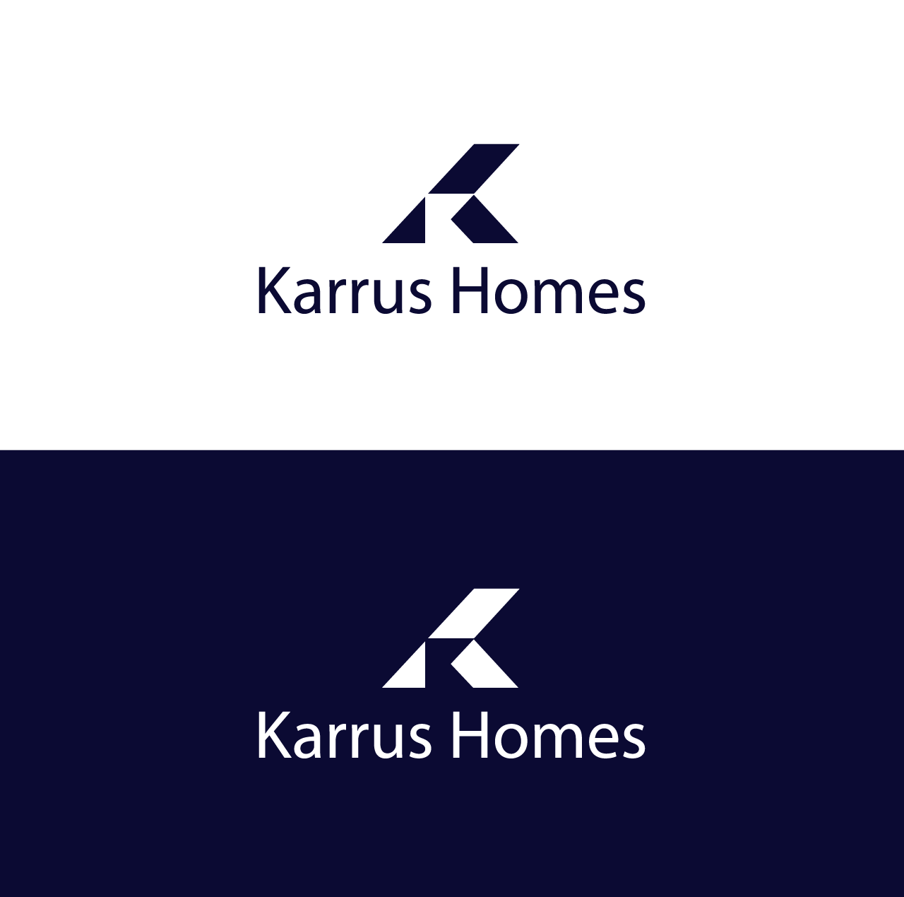 Logo Design by Shahriar Shuvo for Karrus Homes | Design #37790384