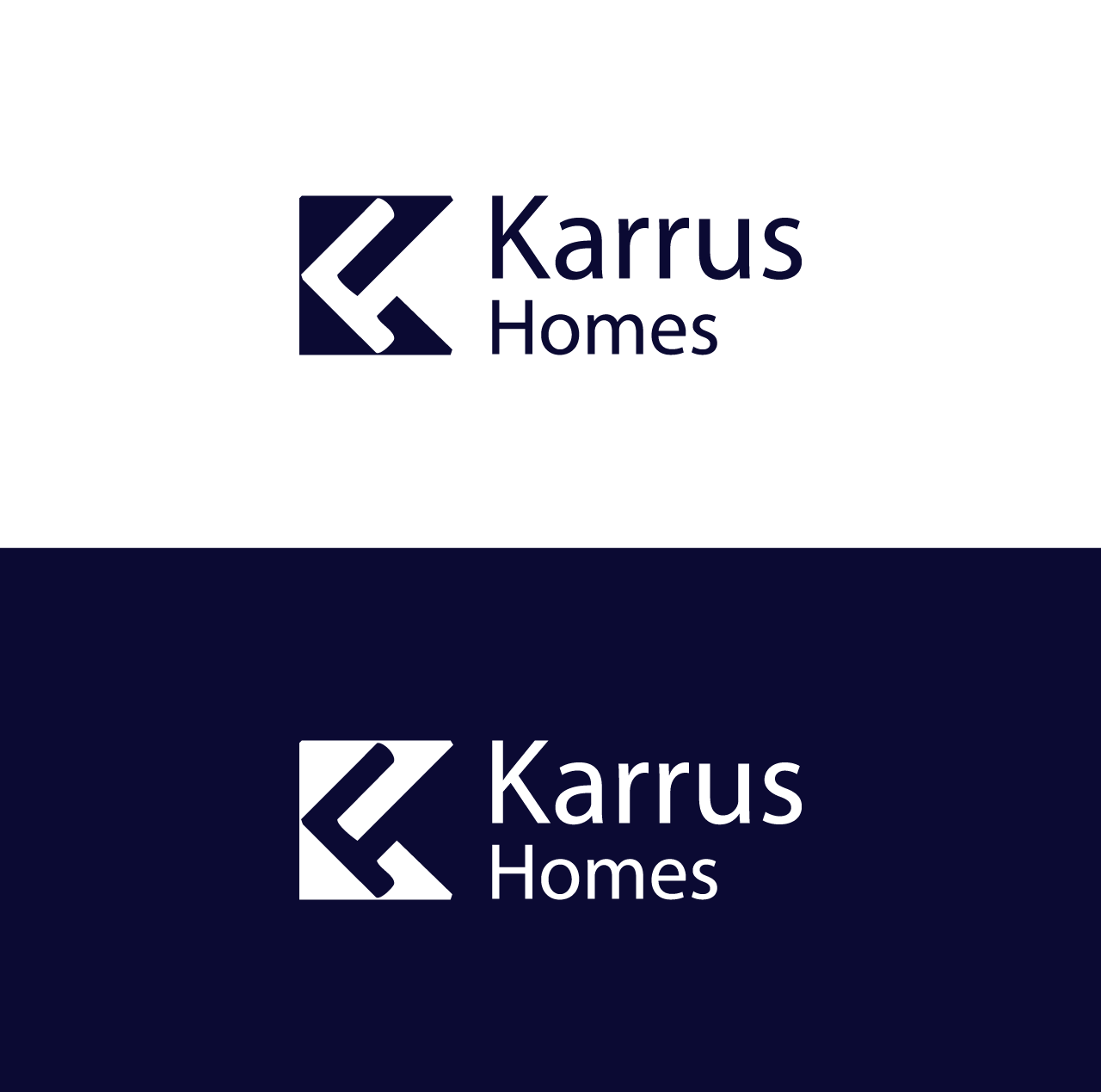 Logo Design by Shahriar Shuvo for Karrus Homes | Design #37790386