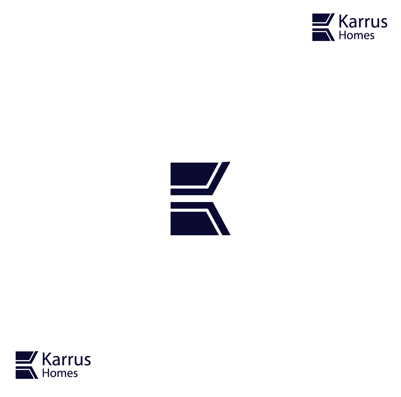 Logo Design by Shahriar Shuvo for Karrus Homes | Design #37790387