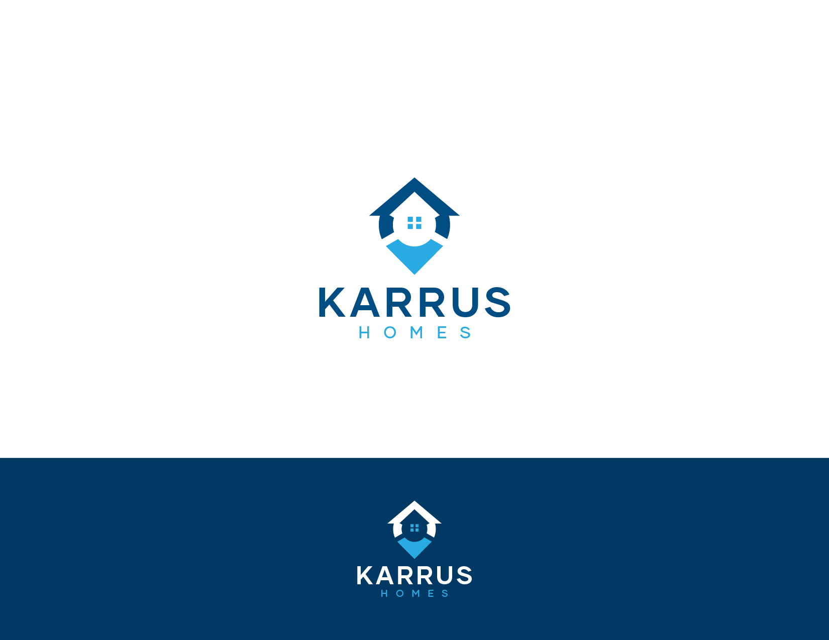 Logo Design by JuniorDesigns for Karrus Homes | Design #37770701