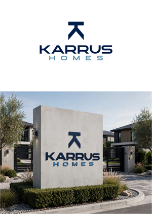 Logo Design by Arham Hidayat for Karrus Homes | Design: #37780912