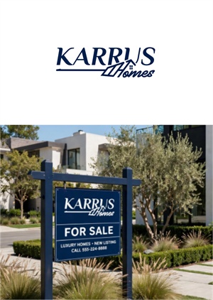 Logo Design by Arham Hidayat for Karrus Homes | Design: #37780914