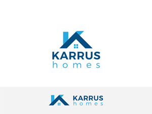 Logo Design by Maznazz for Karrus Homes | Design: #37801061