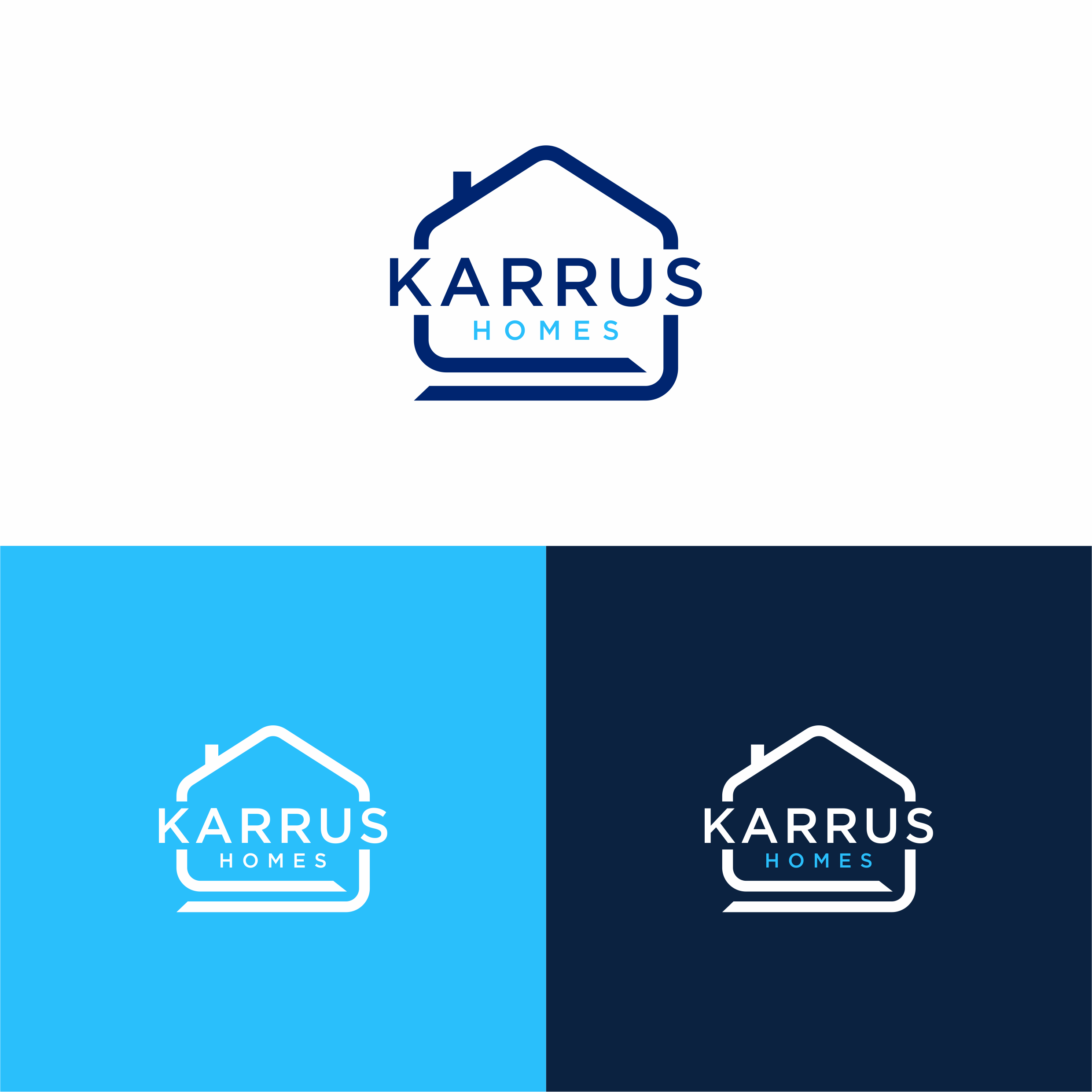 Logo Design by achil78 for Karrus Homes | Design #37802554