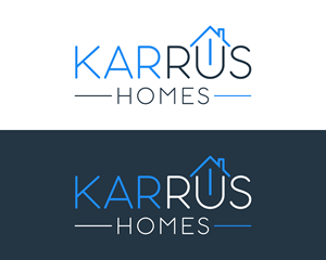 Logo Design by Betycat for Karrus Homes | Design: #37801384