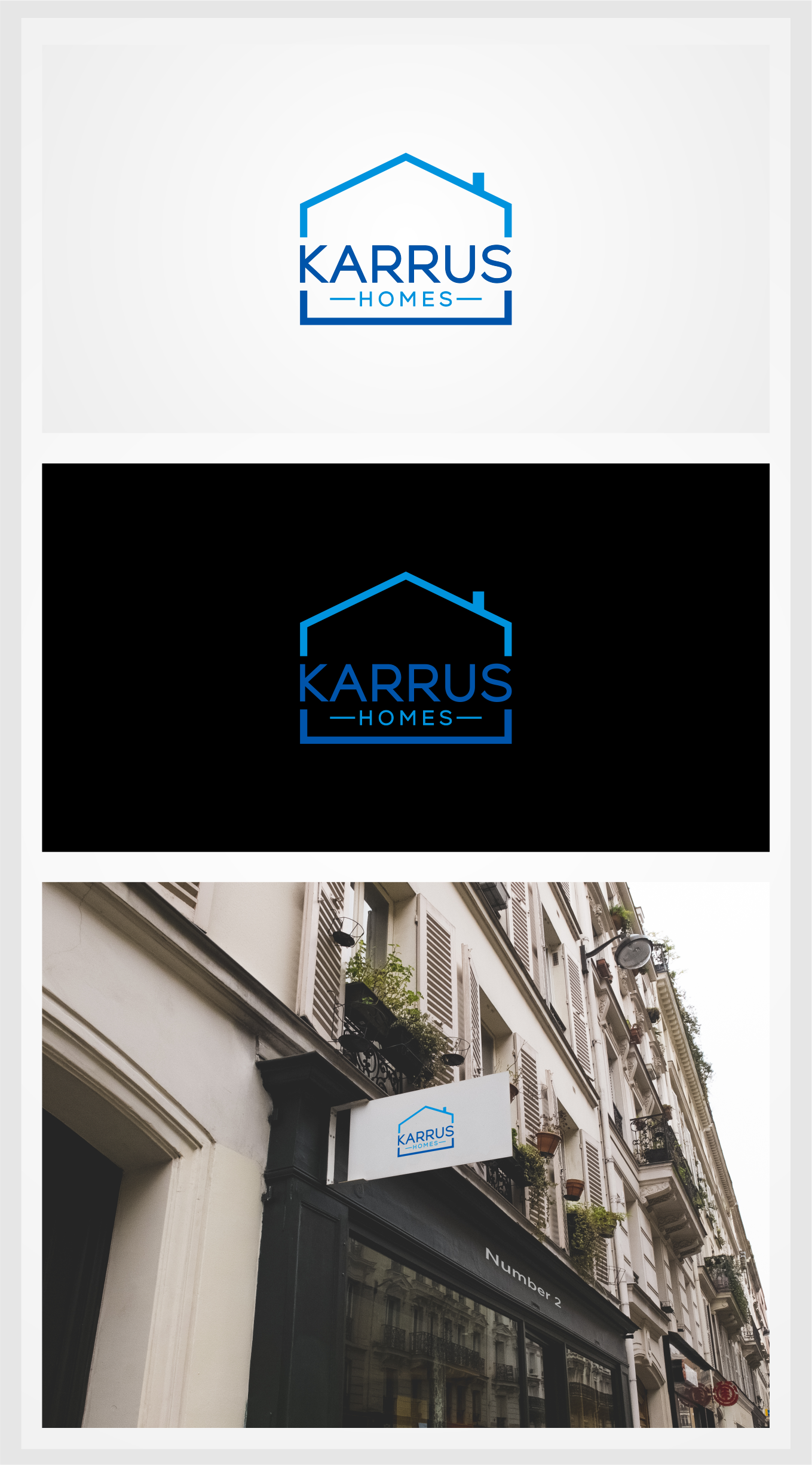 Logo Design by byguna for Karrus Homes | Design #37800910
