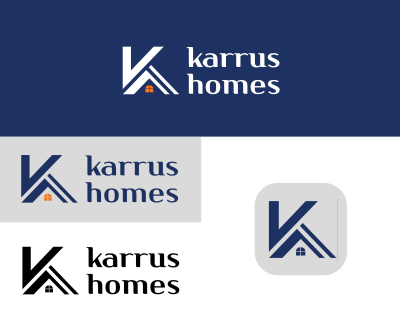 Logo Design by Darlene for Karrus Homes | Design #37777539