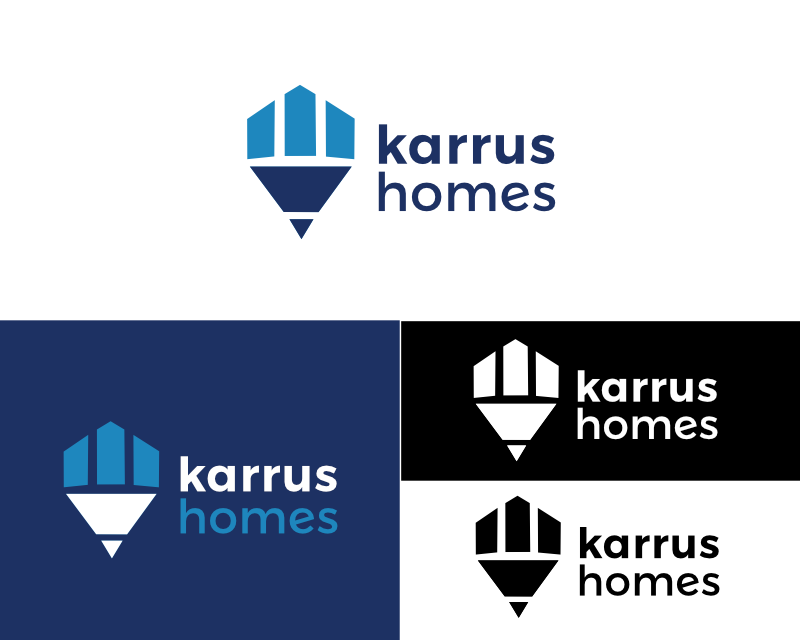 Logo Design by Darlene for Karrus Homes | Design #37788336